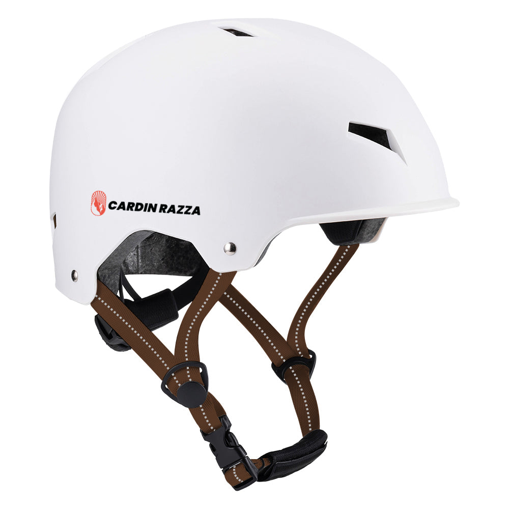 The CORE 01 Helmet - WHITE – Cardin Razza Bikes
