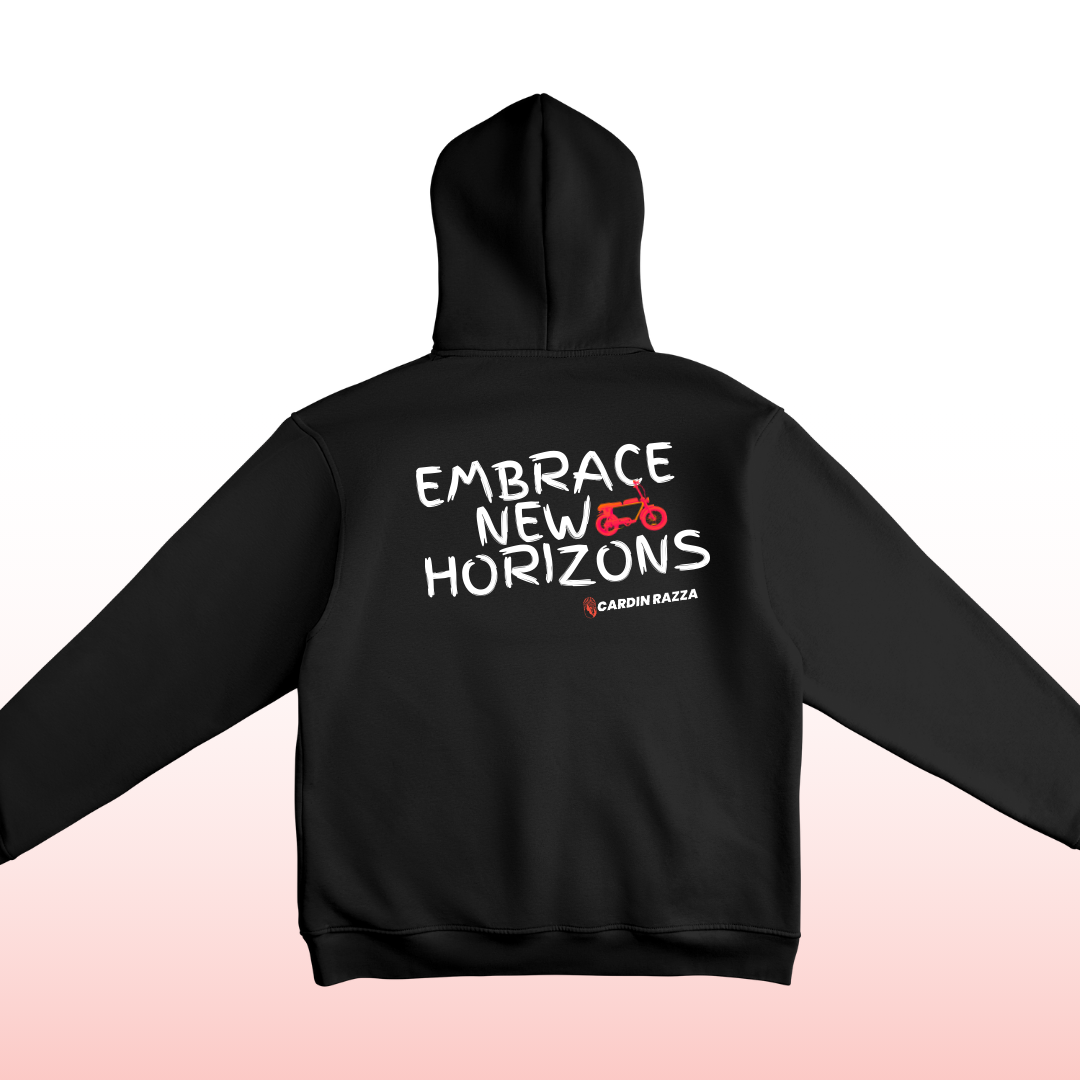 Black Embrace New Horizons Hoodie