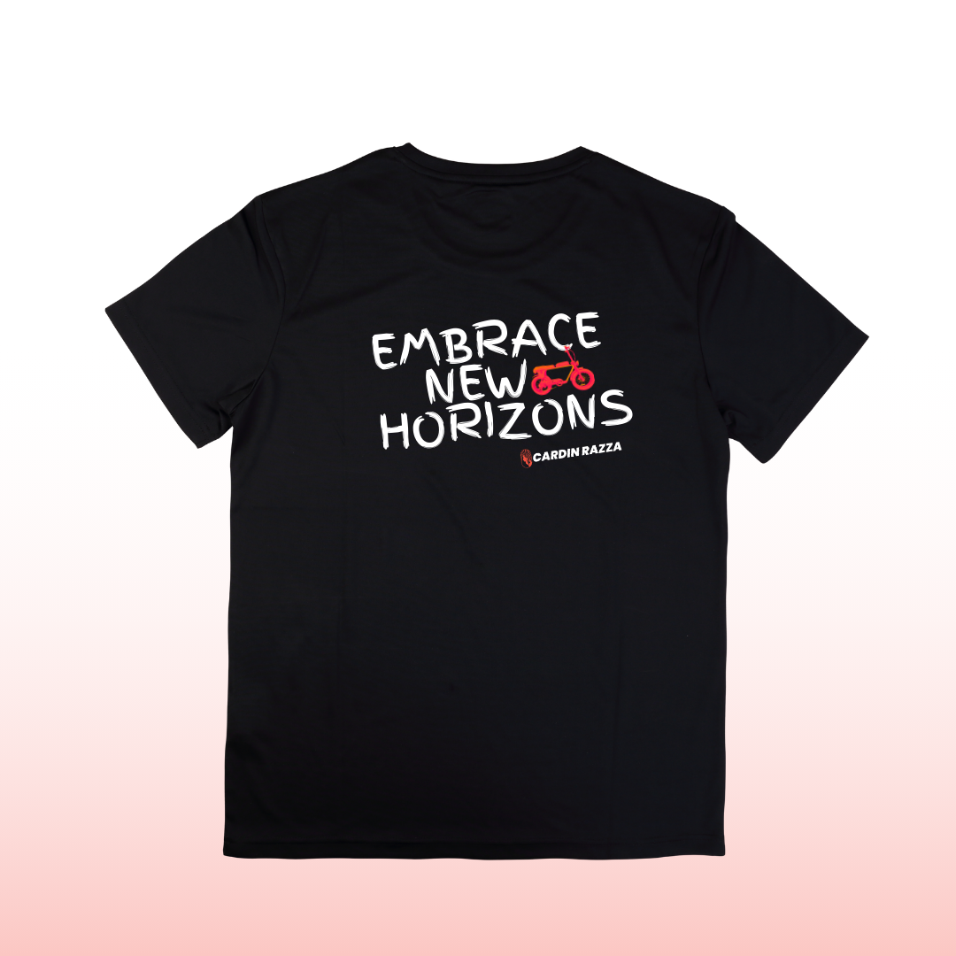 Black Embrace New Horizons Tee