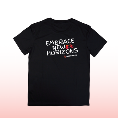 Black Embrace New Horizons Tee