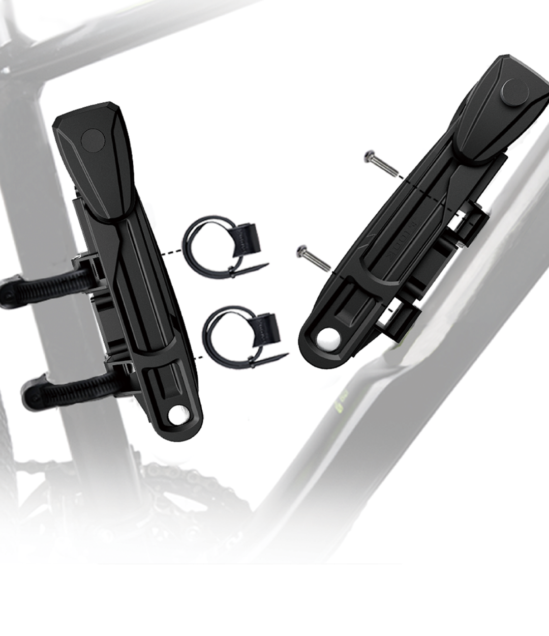 Bike Lock with Smart Tags Socket