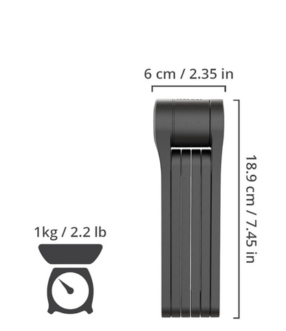 Bike Lock with Smart Tags Socket